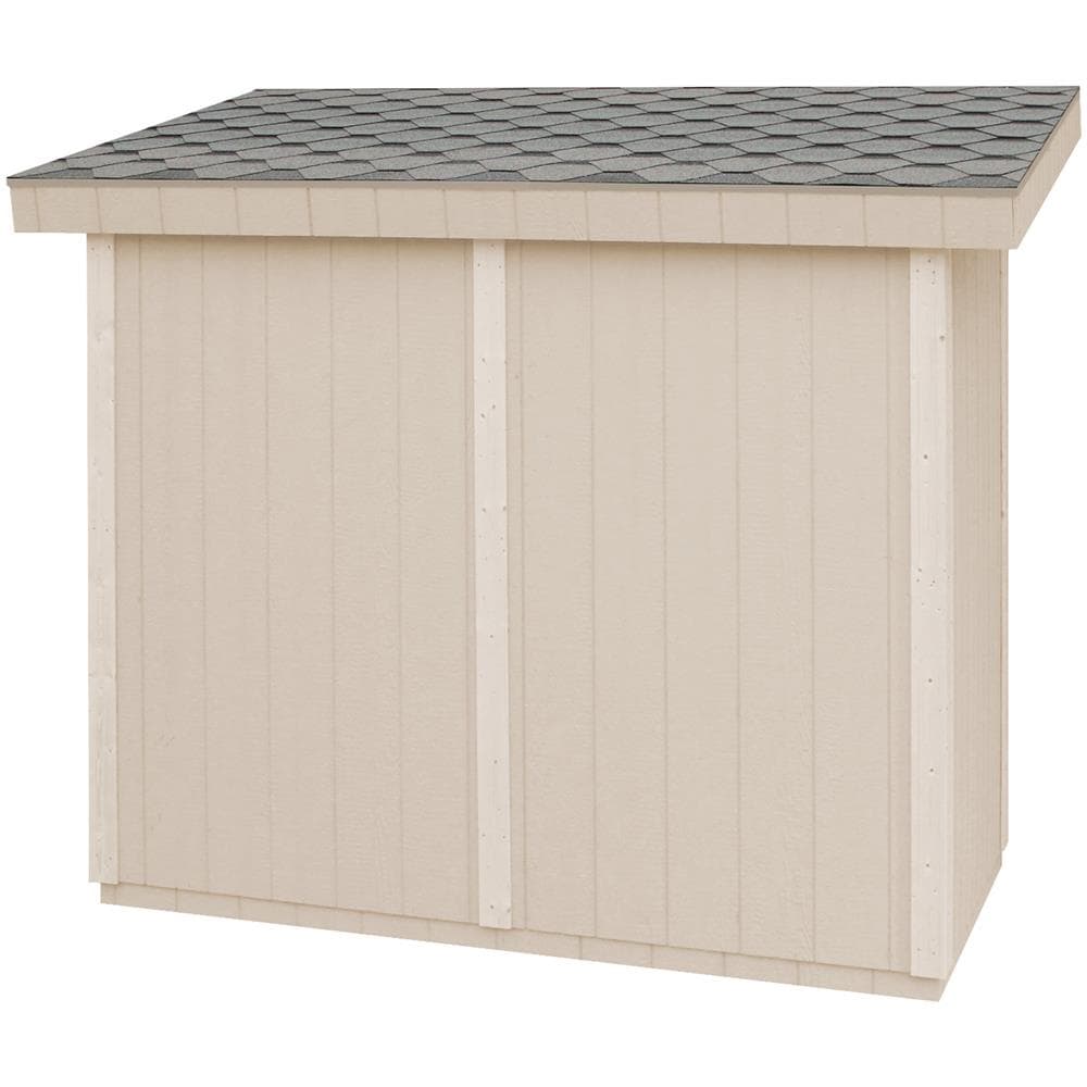 Casetta da giardino Smartside 3m² con pannelli in legno, pavimento bituminoso e piastrelle - Casetta da esterno L161x294x239 cm - M901 - Cavern Steel - Foto 7