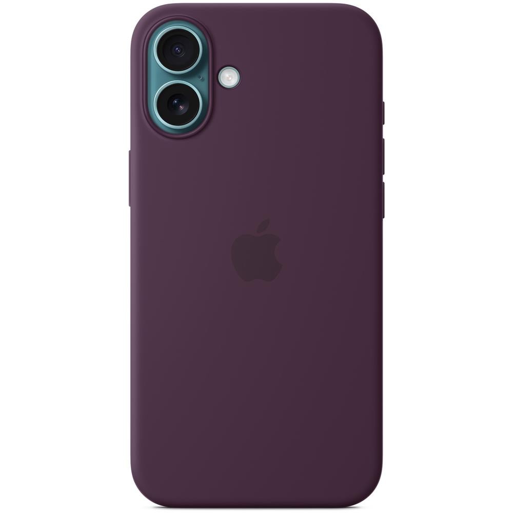 iPhone 16 Plus Silicone Case MagSafe Plum MYYD3ZM /A - Foto 2