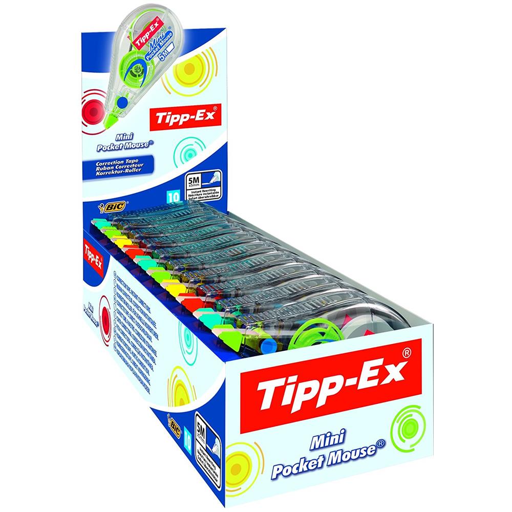 Espositore per 10 pz Correttore a Nastro Tipp Ex Mini Pocket Mouse - Foto 1