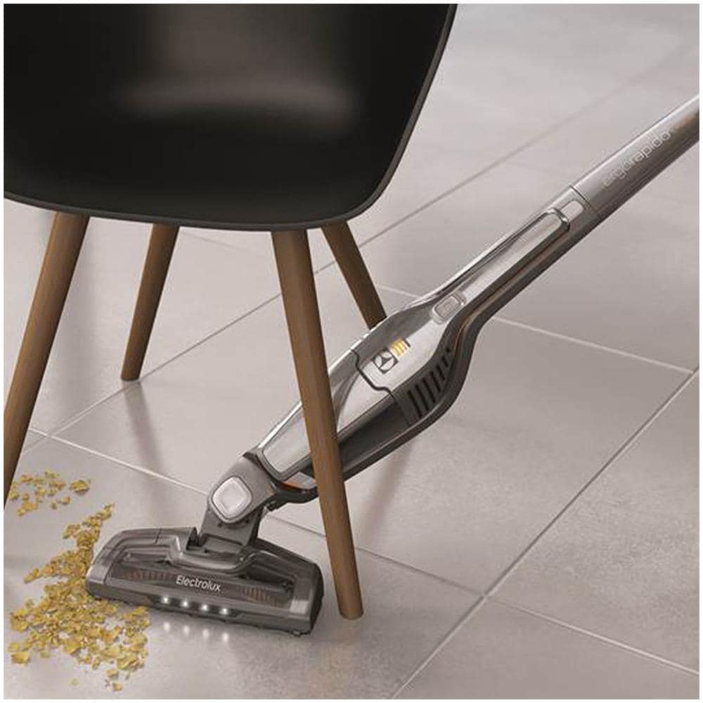 ZB3213 Ergorapido Scopa Ricaricabile 2 in 1 senza Sacco Capacità 0,5 L Colore Grigio / Metallico - Foto 2