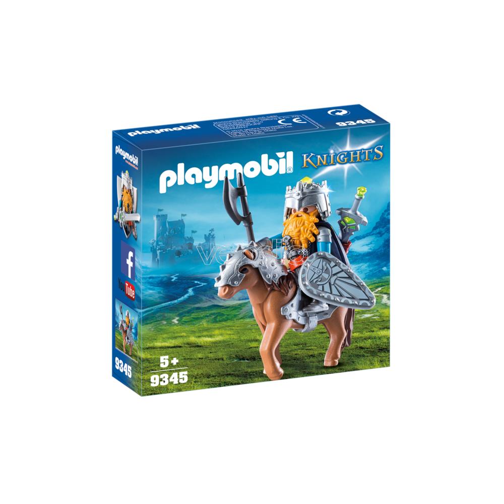 9345 - Epici Guerrieri - Guerriero Con Cavallo Corazzato - Foto 2