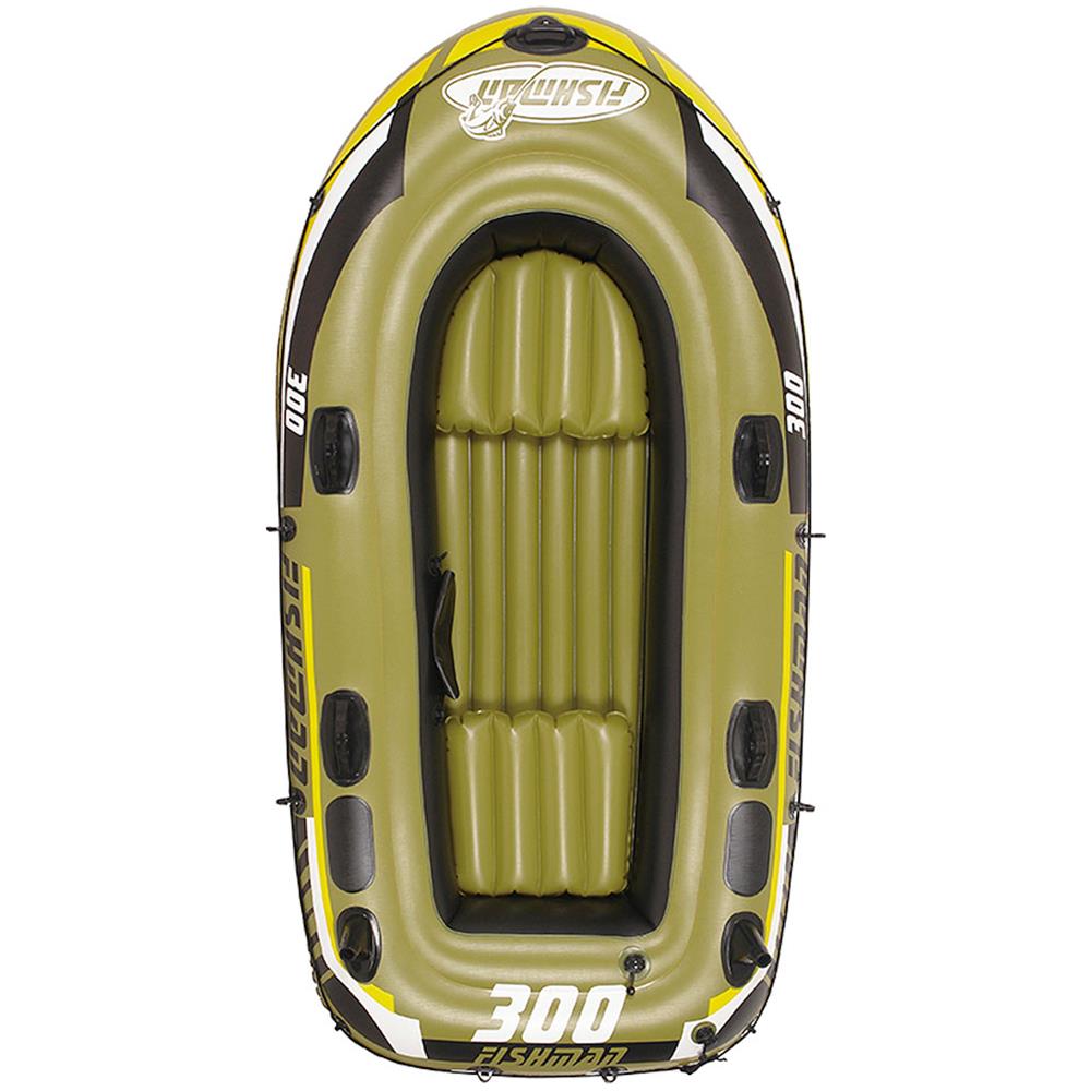 Gommone Canotto Battello Da Pesca Gonfiabile 262x145cm Fishman 300 Set - Foto 2