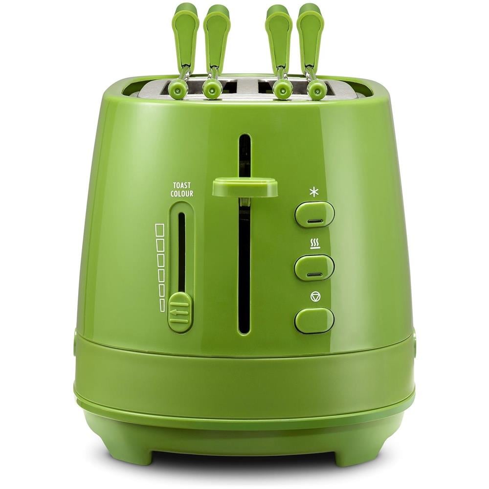 Tostapane CTLAP2203GR a 2 Fette Potenza 550 W Colore Verde - Foto 2