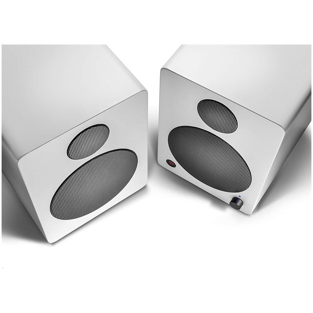 Cube Mini Neo Sistema di Altoparlanti da Scaffale 2.0 Canali Potenza 36 Watt Bluetooth Colore Bianco - Foto 2