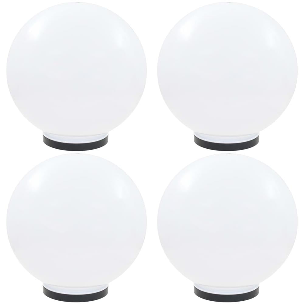 Set Lampade A Led Sferiche 4 Pz 40 Cm In Pmma - Foto 1
