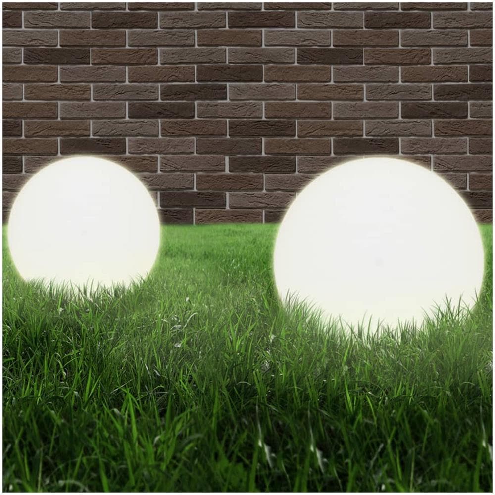 Set Lampade A Led Sferiche 4 Pz 40 Cm In Pmma - Foto 2
