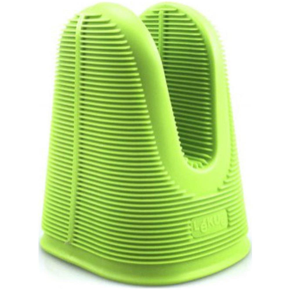 Protezione Per Pinza Da Cucina, In Silicone, Colore: Verde Fluorescente - Foto 2