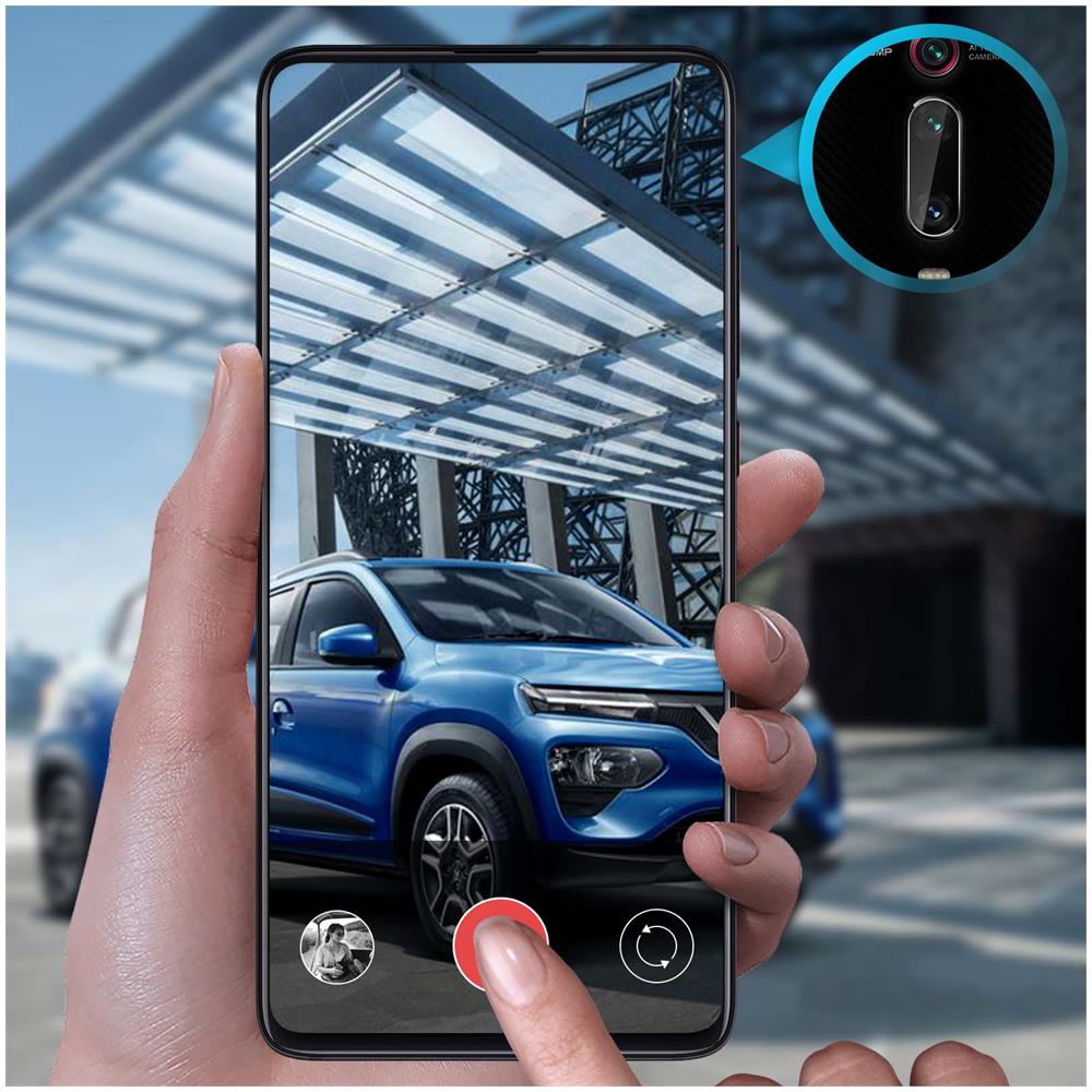 Vetrino Protezione Fotocamera Xiaomi Mi 10 Antishock Imak Trasparente - Foto 5