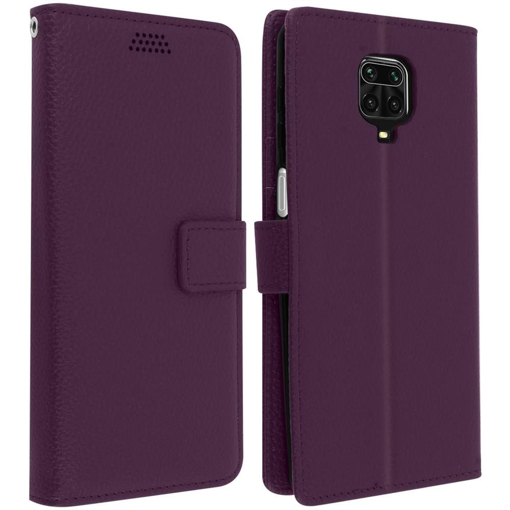 Custodia Xiaomi Redmi Note 9s /9 Pro /9 Pro Max Portafoglio Supporto Video Viola - Foto 1