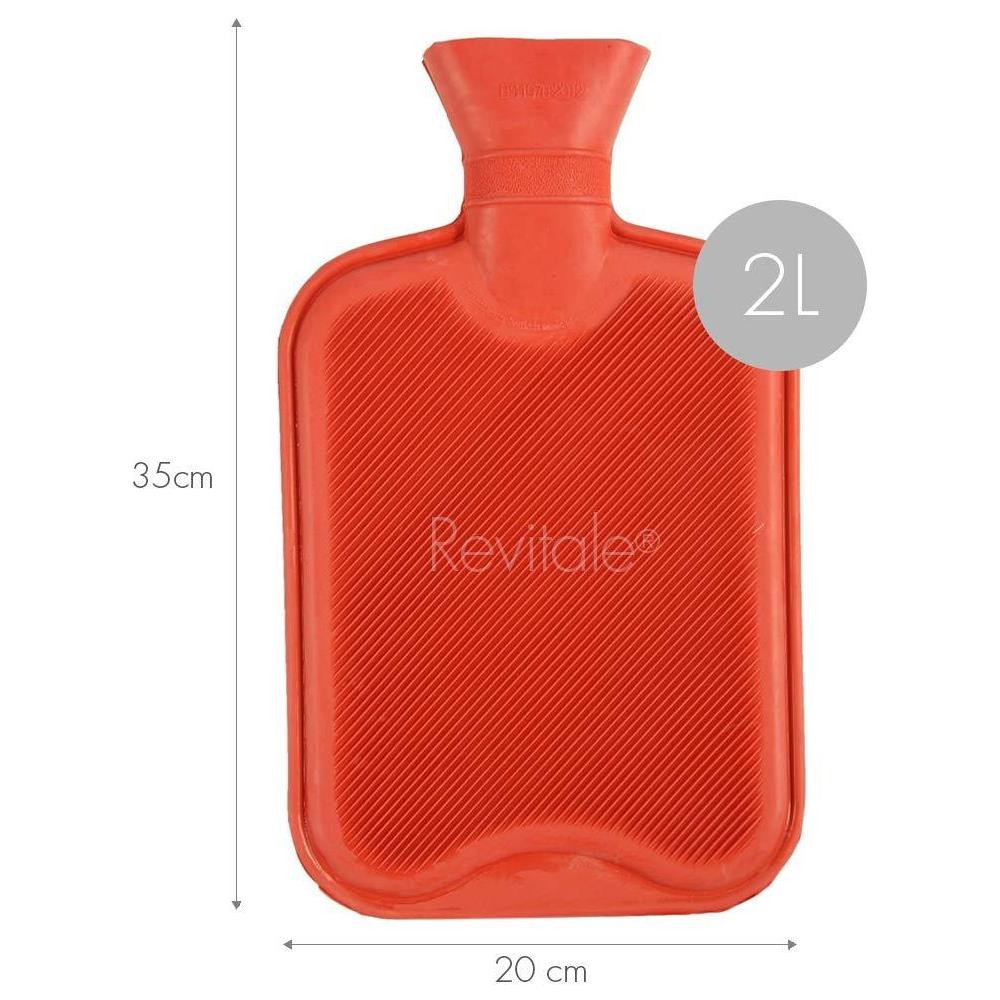 Lusso Accogliente Bottiglia Pelliccia Sintetica Pom Pom Acqua Calda - 2 Litri (slate Gray)  - Foto 2