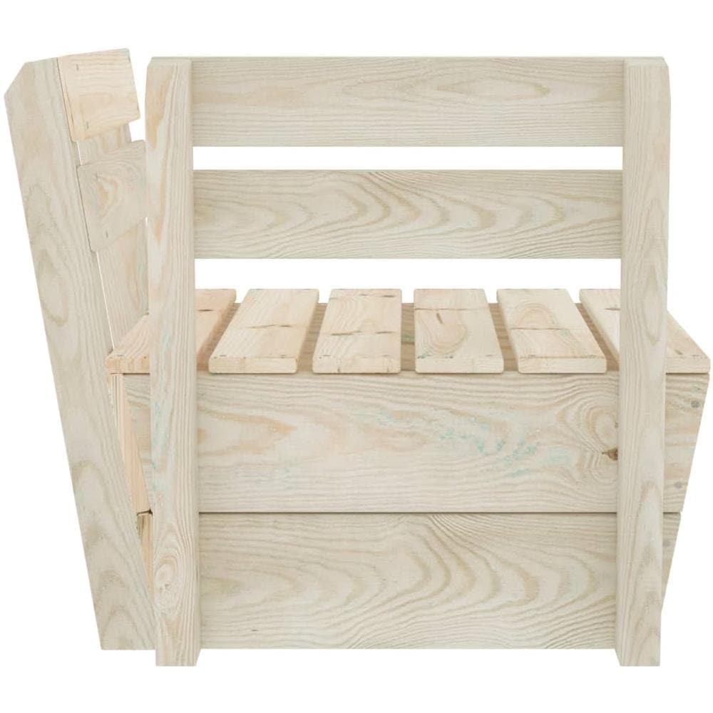 Divano Angolare Modulare su Pallet in Legno di Abete Impregnato - Foto 2