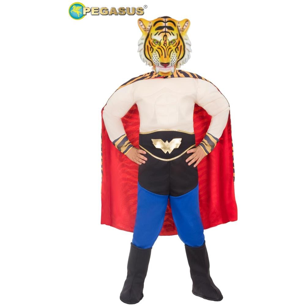 Costume Tigre Con Muscoli Di Tg. l - Foto 1