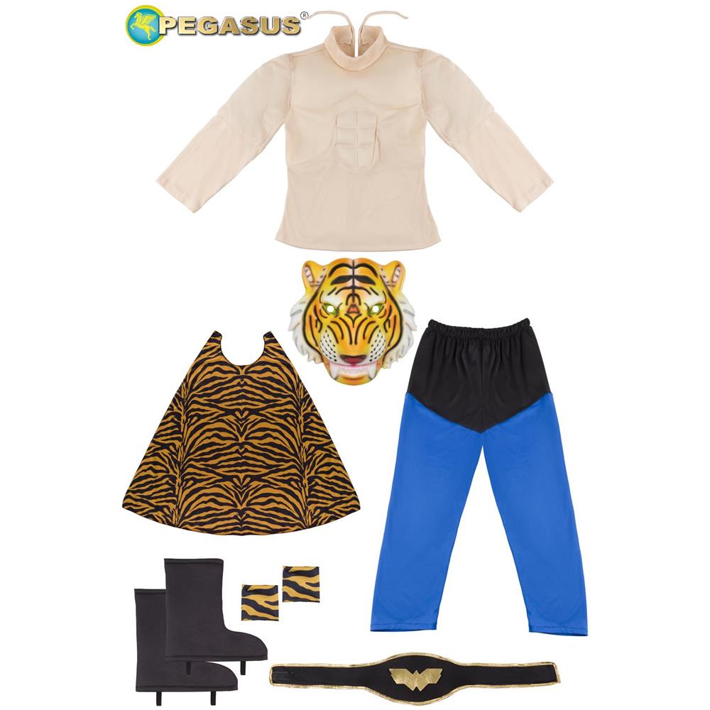 Costume Tigre Con Muscoli Di Tg. l - Foto 4