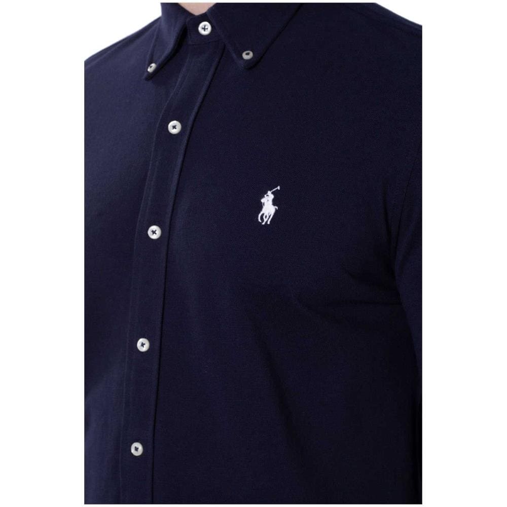 Camicia Uomo Leggera In Piqué Bianco - Foto 4