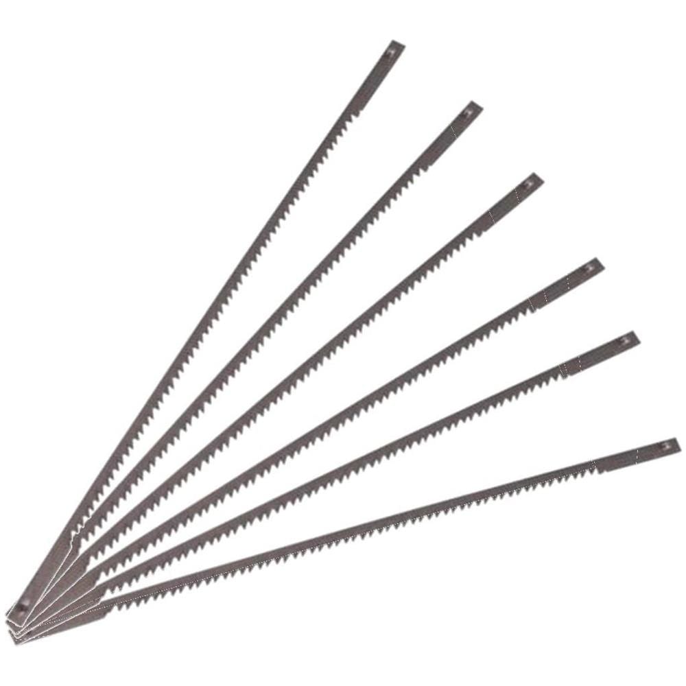 Kit 6 Lame Per Seghetto Traforo Universale 135x2x0.25 25t - Foto 2
