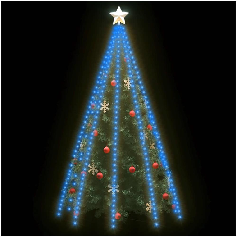 Rete di Luce per Albero di Natale 400 LED Blu 400 cm - Foto 3