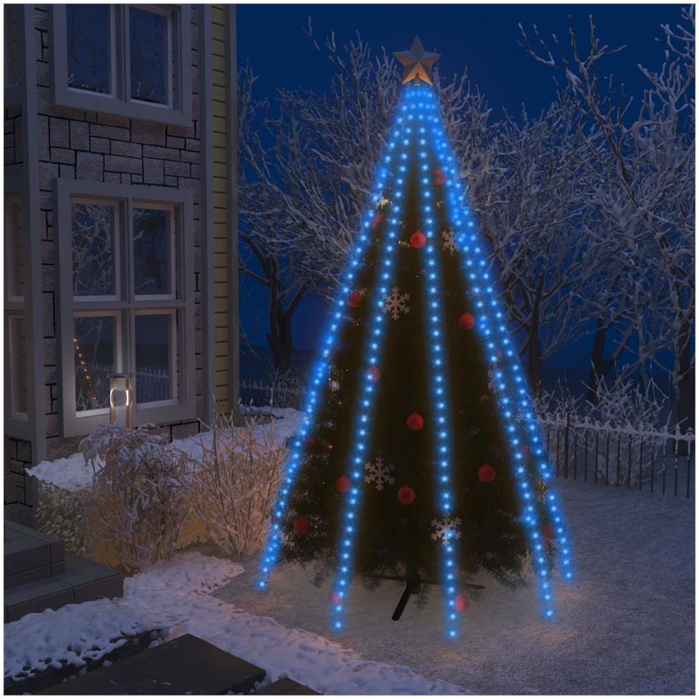 Rete di Luce per Albero di Natale 400 LED Blu 400 cm - Foto 1