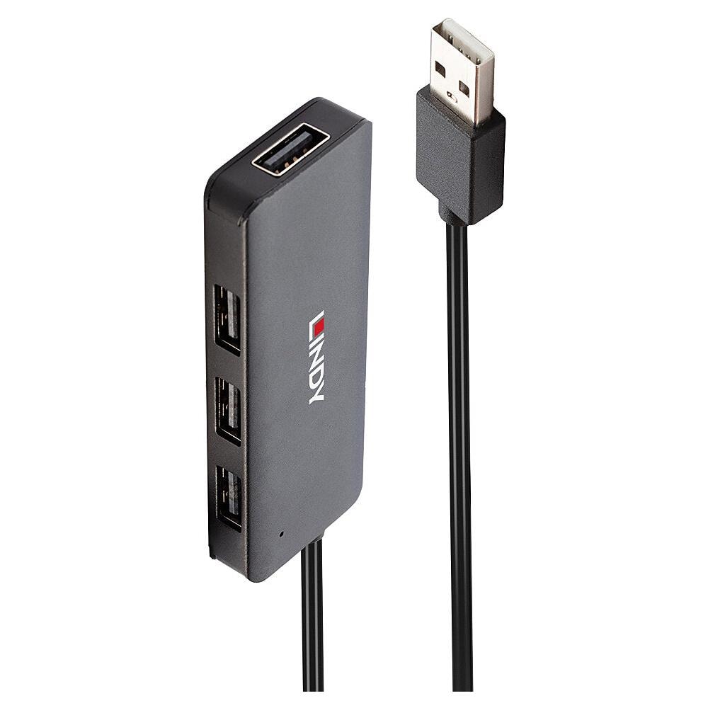 42986 hub di interfaccia USB 2.0 480 Mbit /s Nero - Foto 1