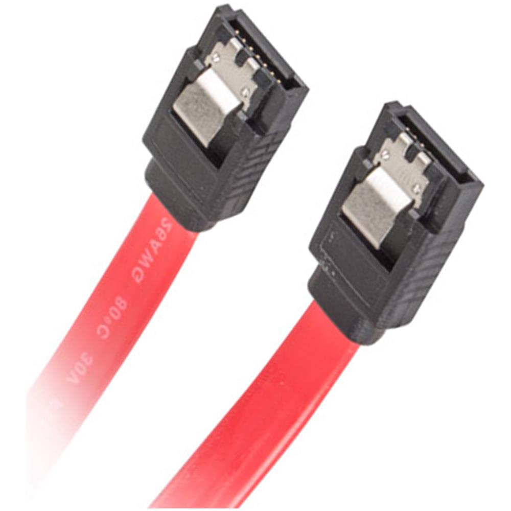 Cavo 6gb /s Sata Iii Femmina A Sata Iii Femmina 50cm Con Clip In Metallo - Foto 3