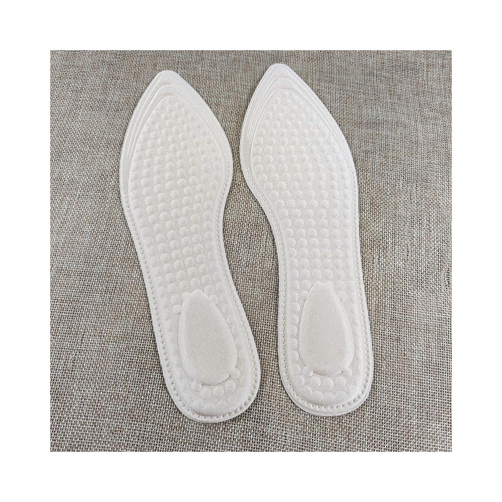 Inserti Per Scarpe Assorbenti Del Sudore 1 Paio Beige - Foto 2