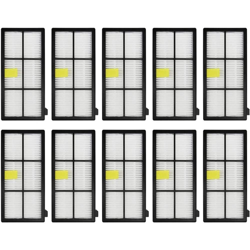 Confezione Da 10 Filtri Per Aspirapolvere Robot Aspirapolvere Irobot Roomba 860/870/871/880/960/980 - Foto 1