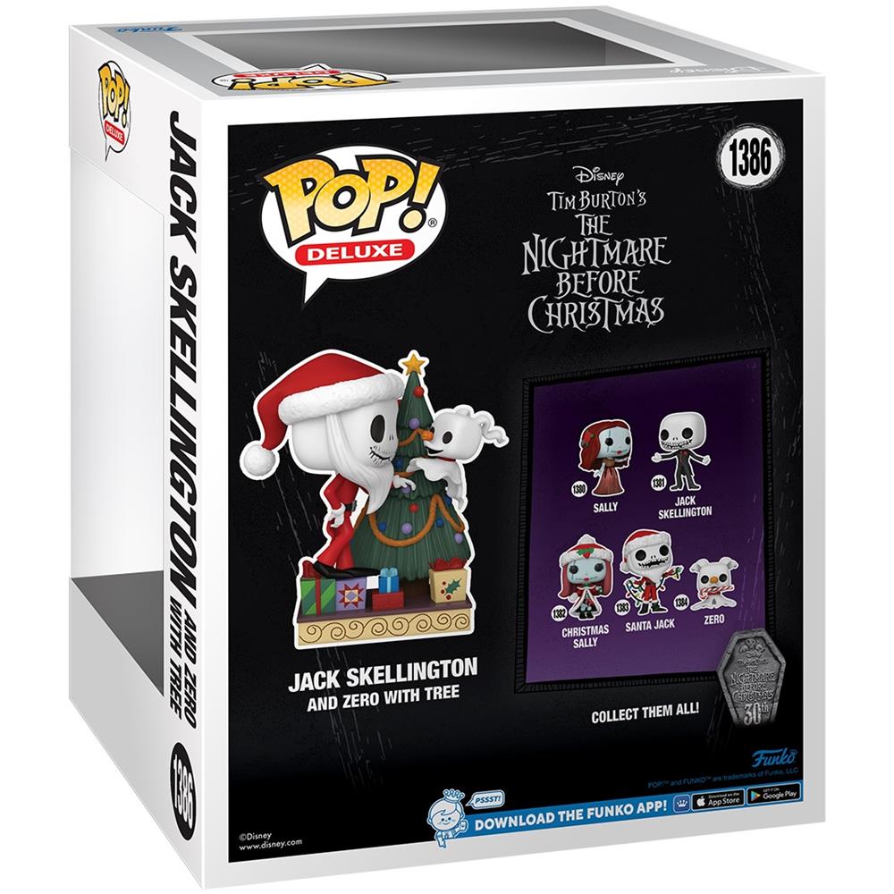 Pop! Deluxe: The Nightmare Before Christmas 30th Anniversary - Jack & Zero (with Tree) - Foto 2