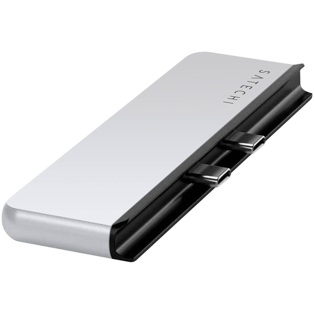 Hub Satechi Per Microsoft Surface Pro 9, Usb Usb-c Hdmi 4k Lettore Di Schede - Foto 5