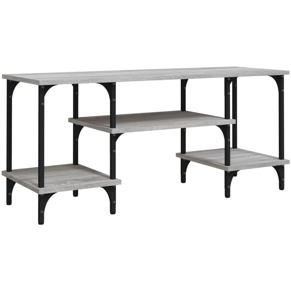 Mobile Porta Tv Grigio Sonoma 102x35x45,5 Cm Legno Multistrato - Foto 2