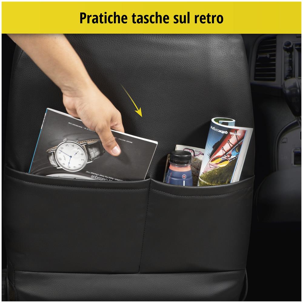 Coprisedili Robusto Per Skoda Citigo (nf1) 10/2011-08/2019, 2 Coprisedili Singoli Per Sedile Del Pilota - Foto 2