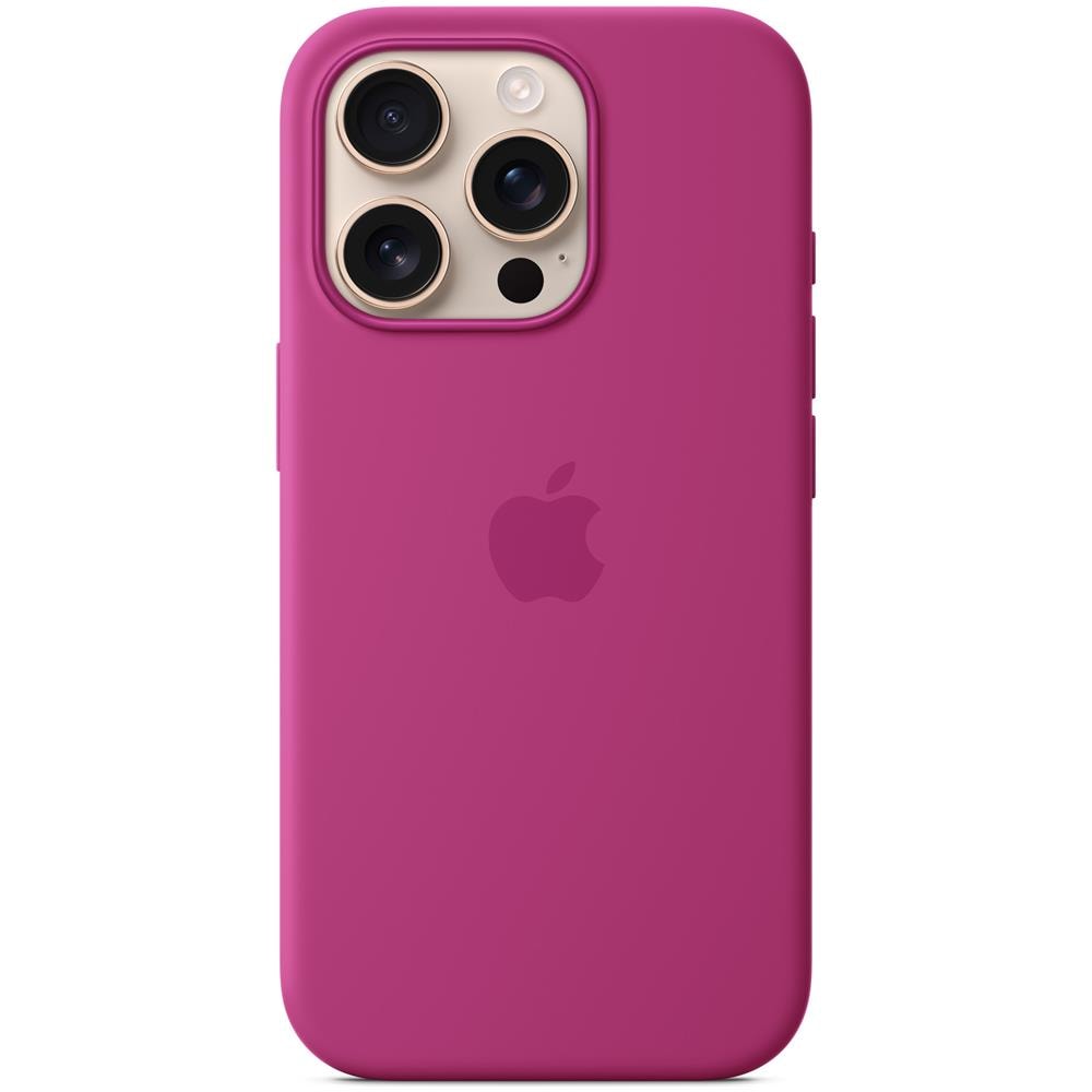 iPhone 16 Pro Silicone Case MagSafe Fucsia MYYN3ZM /A - Foto 1