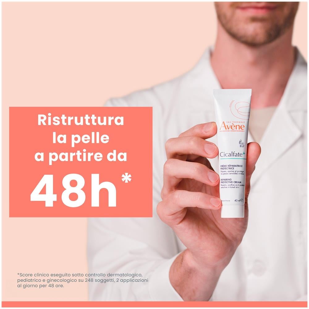 Eau Thermale Avene Cicalfate + Crema Ristrutturante Protettiva 100 ml - Foto 8