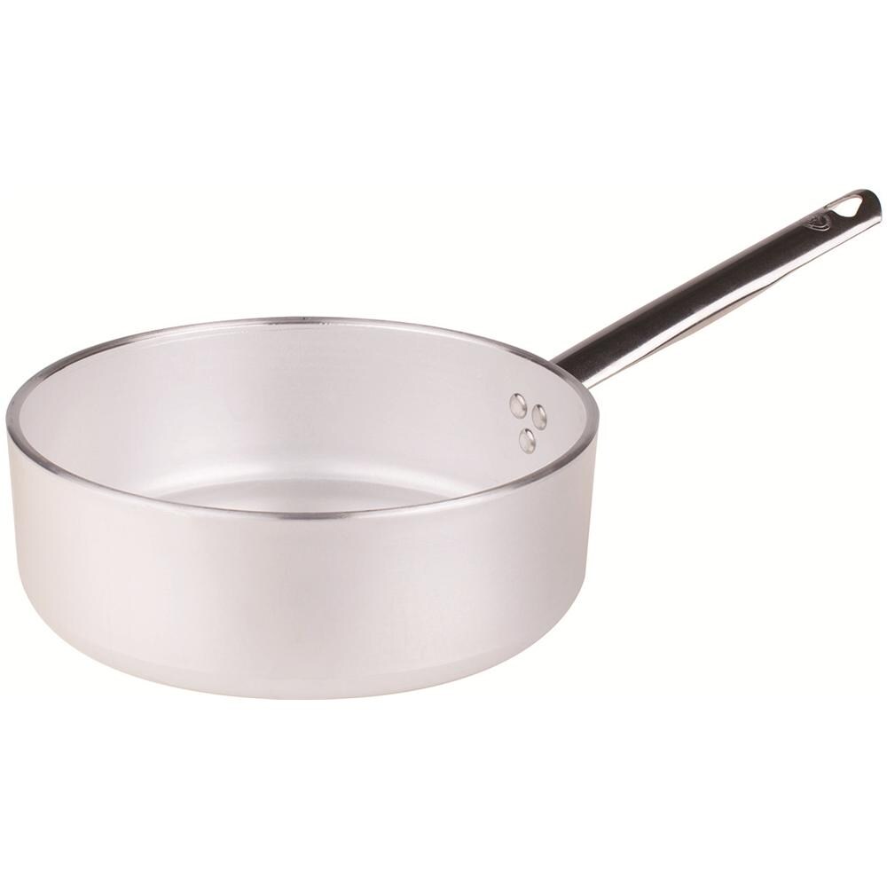 Casseruola Bassa 1 Manico Diametro 28 cm - Linea Alluminio 5 mm - Foto 2