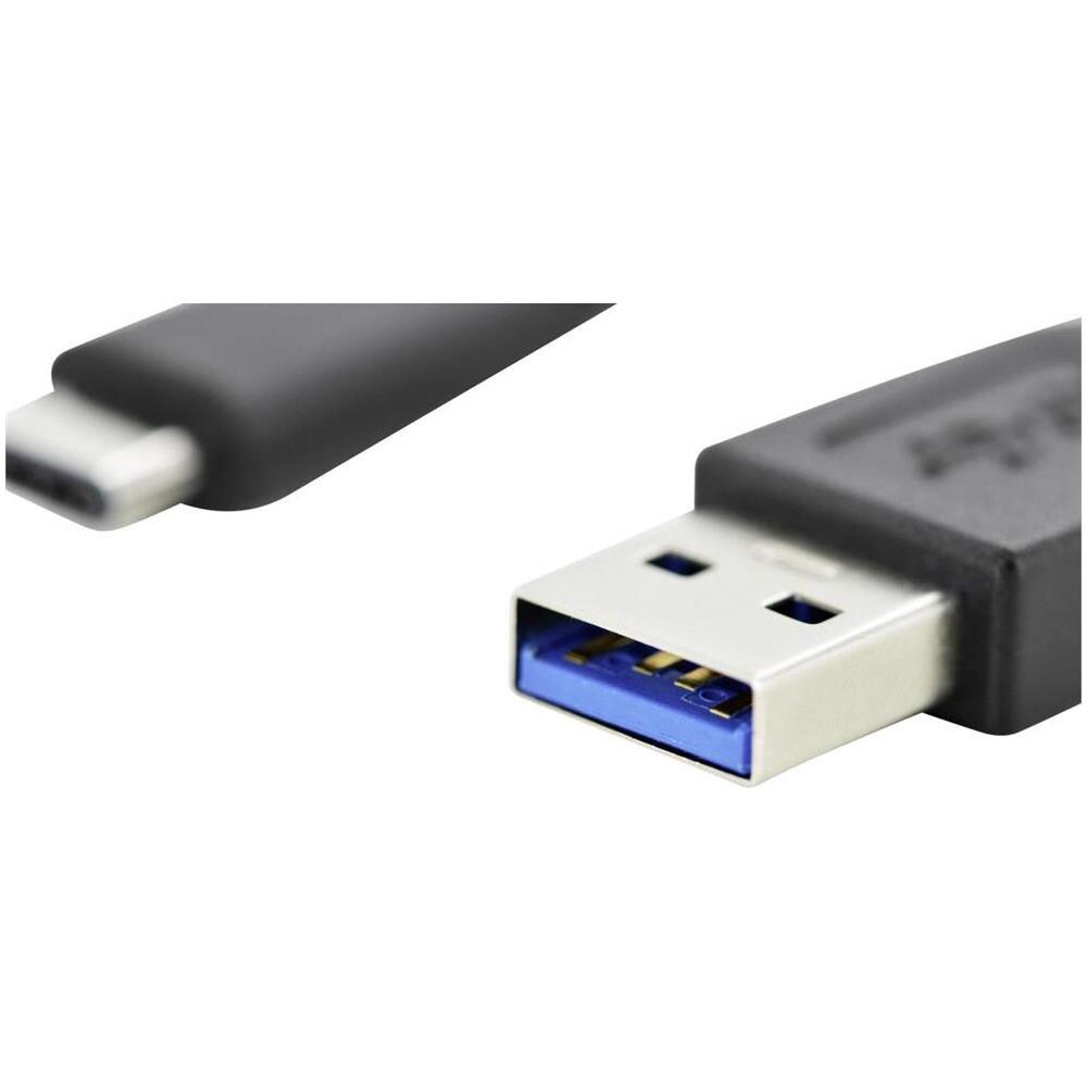 Cavo USB C / A da 1 m Colore Nero - Foto 3