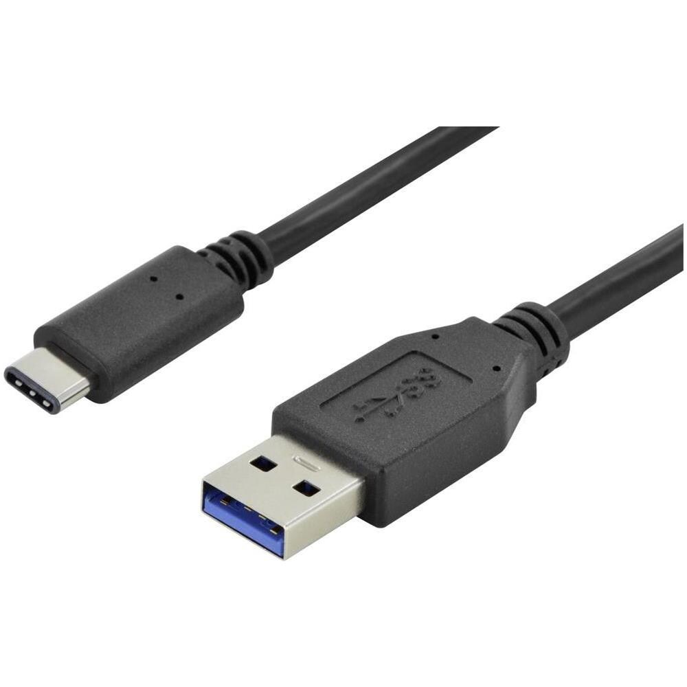 Cavo USB C / A da 1 m Colore Nero - Foto 1