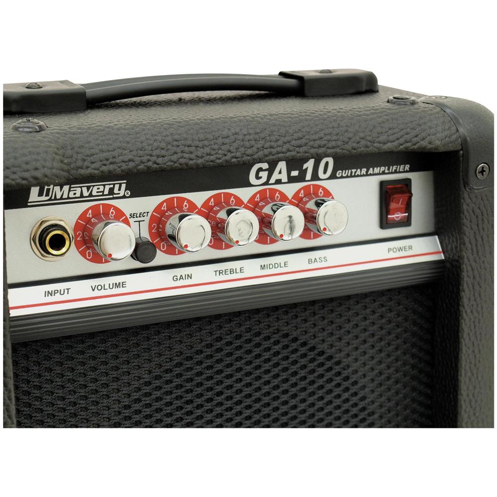 Amplificatore Per Chitarra 10w Woofer 15.24 Cm 6. Nero Dimavery Ga-10 - Foto 2