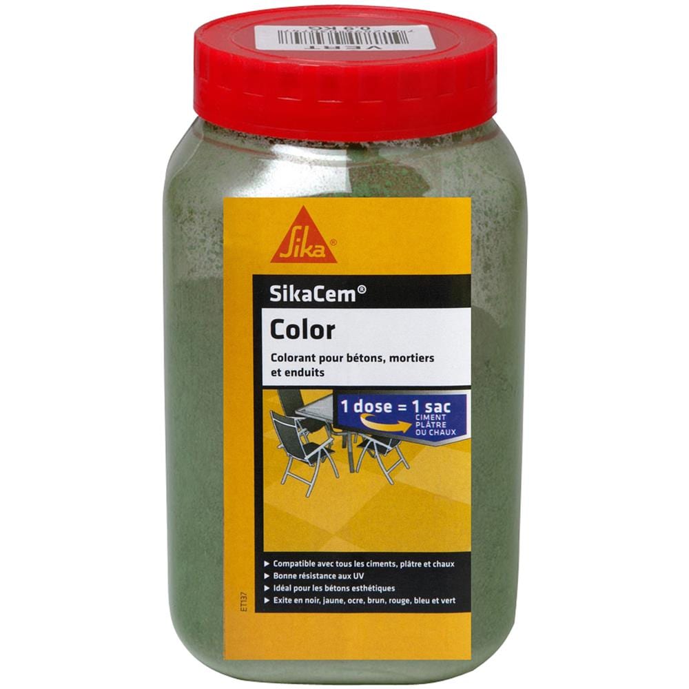 cem Color Powder, Lime And Plaster Powder - Green - 900g - Foto 2