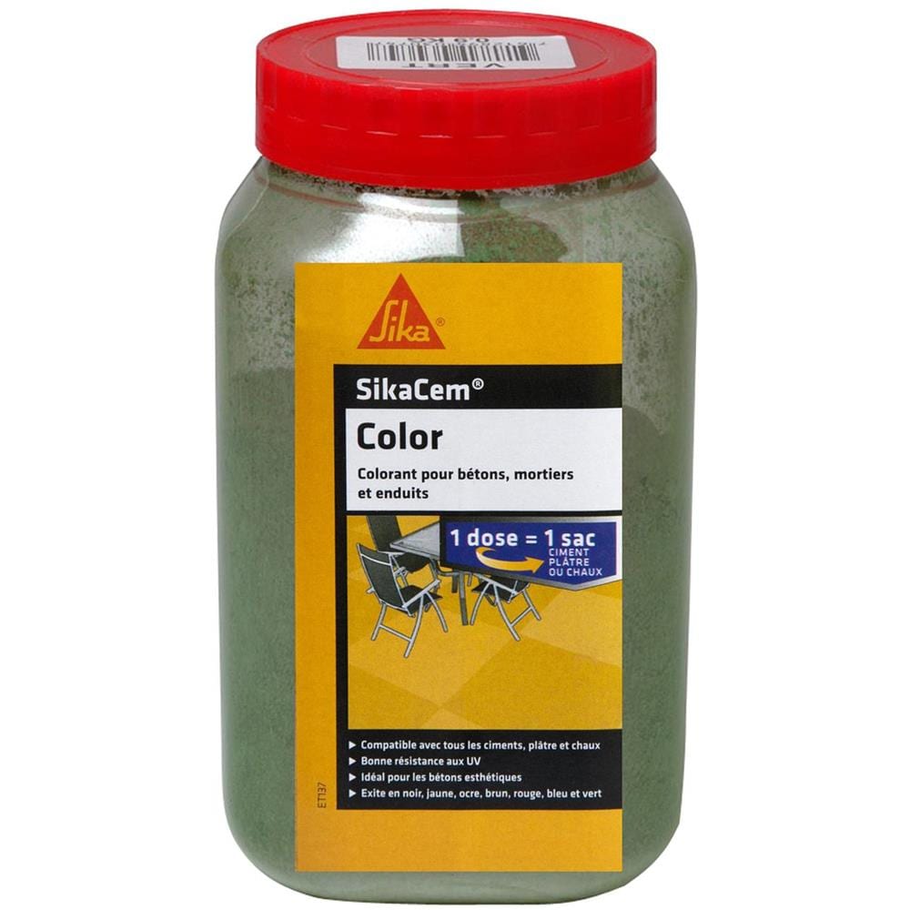 cem Color Powder, Lime And Plaster Powder - Green - 900g - Foto 1