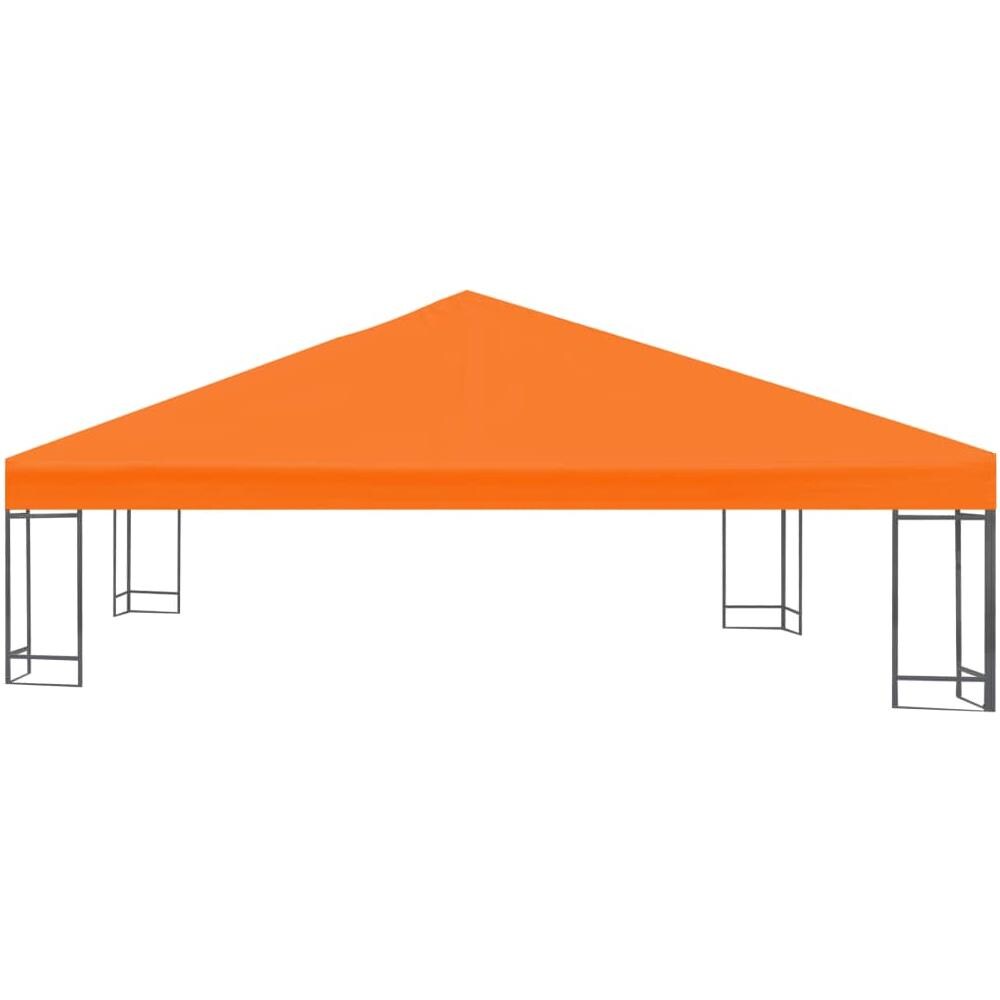 Copertura Superiore Per Gazebo 310 G / m² 3x3 M Arancione - Foto 2