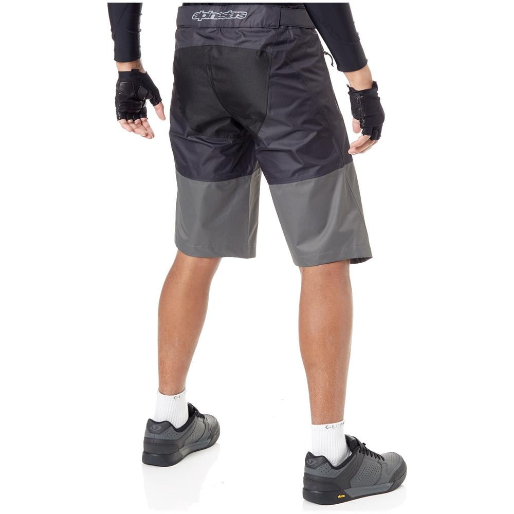Pantaloni Corti Mtb Alpinestars 2018 Tahoe Wp Nero Dark Shadow (30 Vita = Eu 46, Nero) - Foto 2