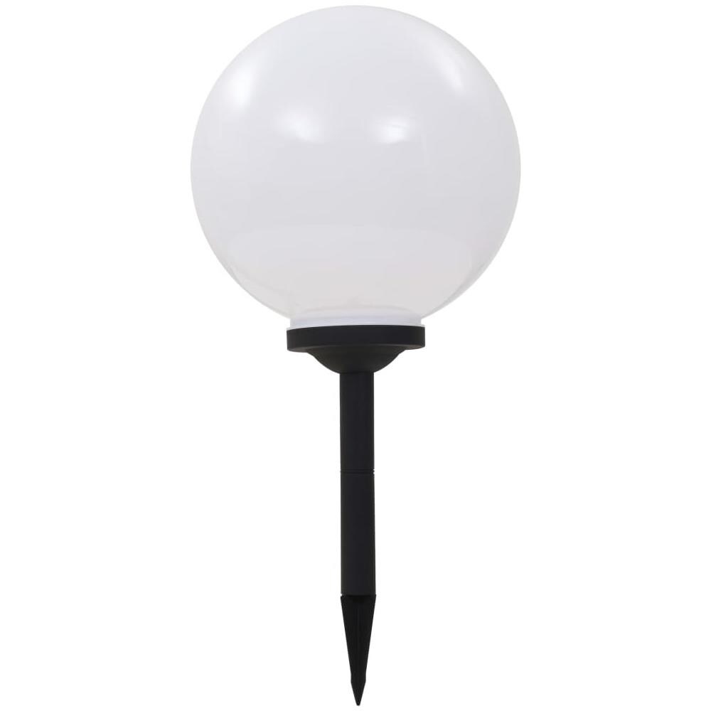 Lampade Solari Da Esterni 4 Pz Sferiche Led Rgb 30 Cm - Foto 2