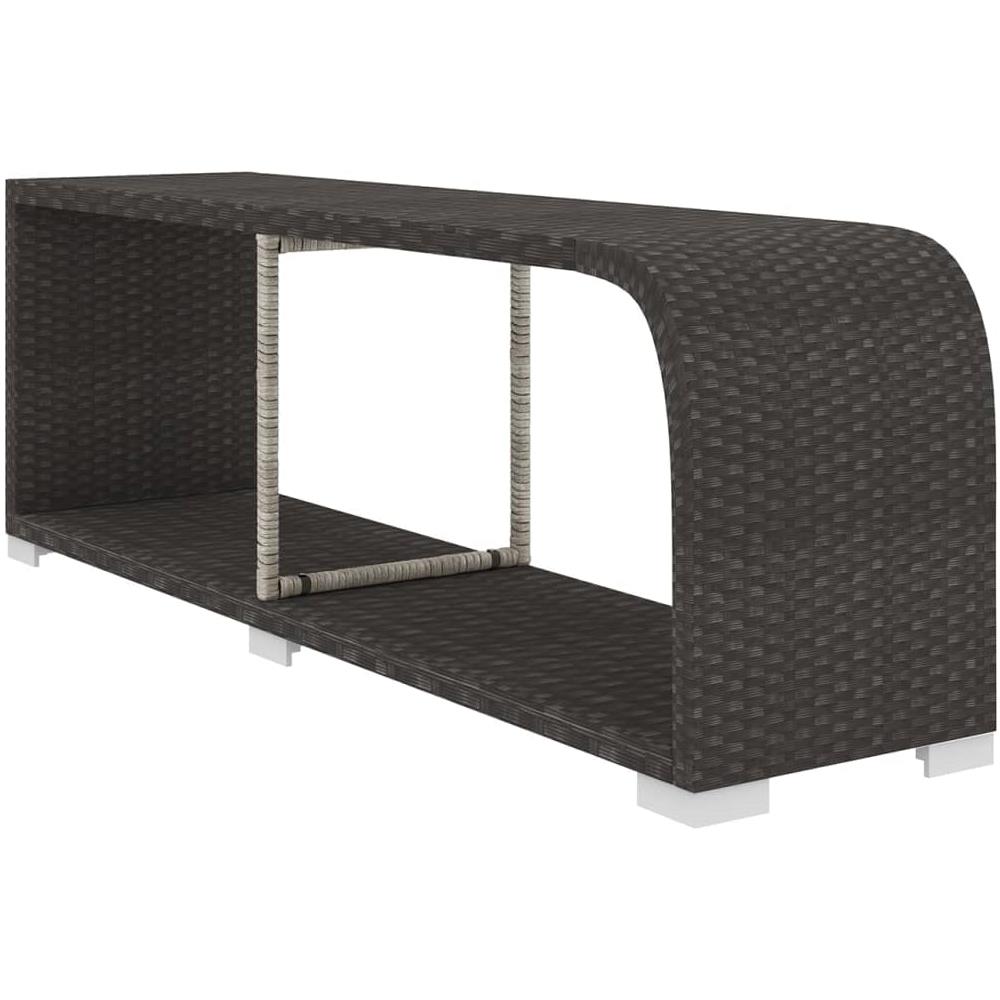 Set Divani Da Giardino 11 Pz Con Cuscini In Polyrattan Nero - Foto 7
