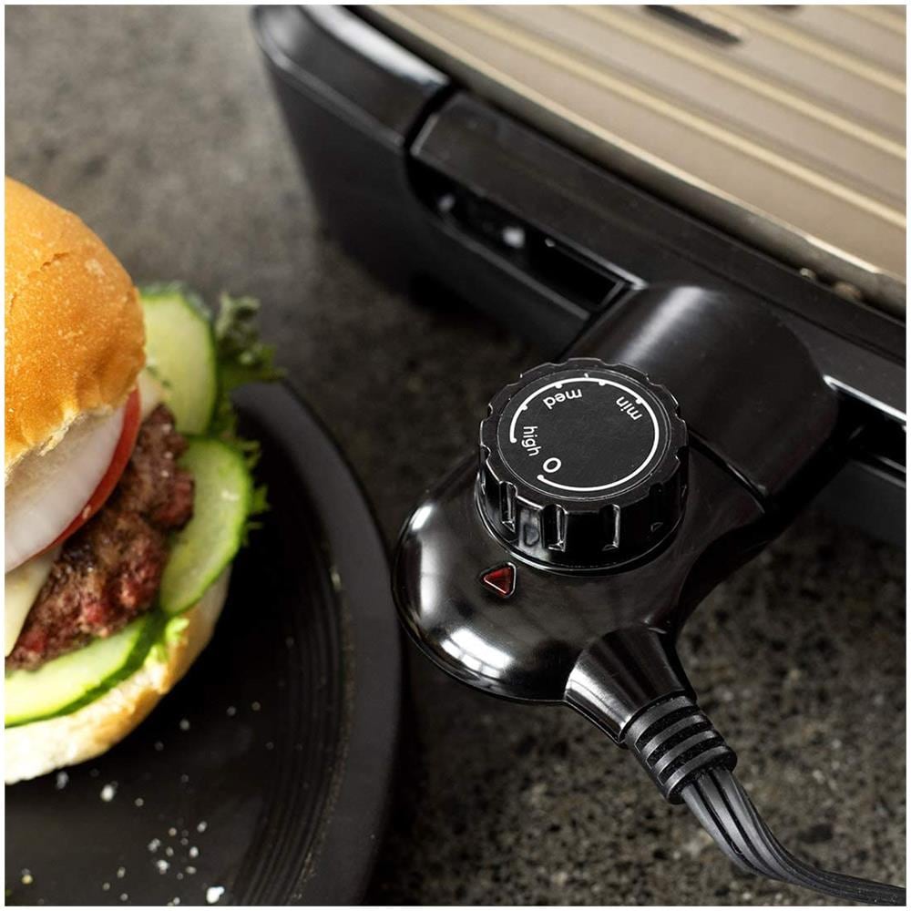 Griglia Elettrica Smokeless BBQ Large Potenza 1350 Watt Colore Nero - Foto 2