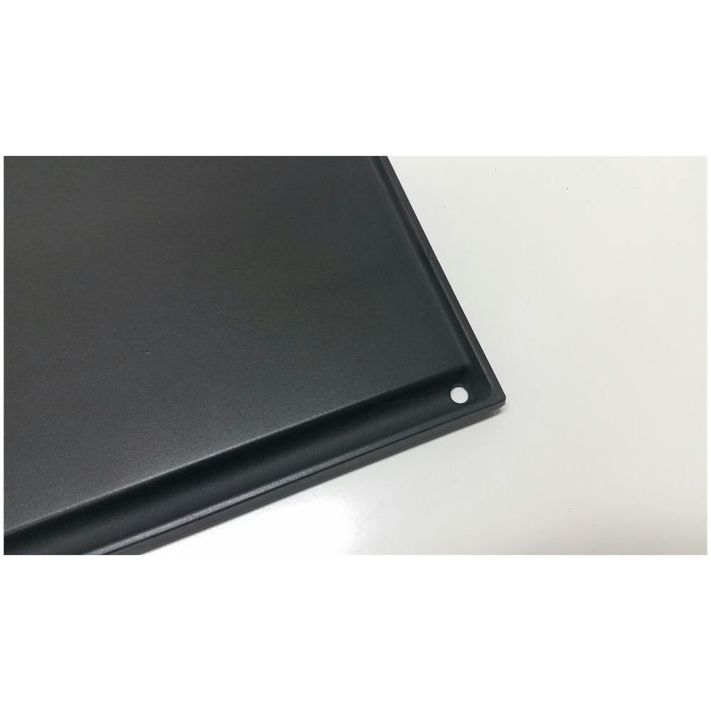 Bistecchiera In Ghisa Bifacciale 59,5x38 Cm Con Telaio In Ferro Removibile Con Manici - Foto 3