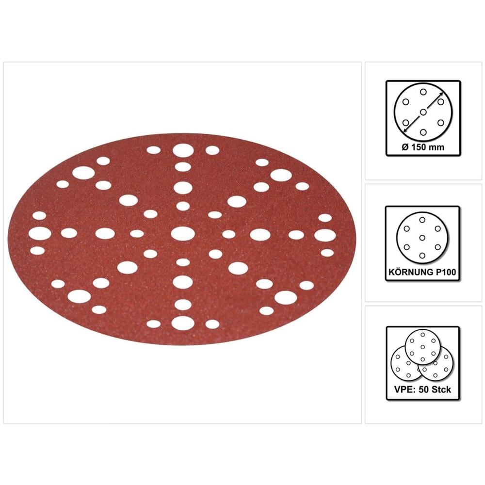 Stf D150/48 Rubin2 Disco Abrasivo P100 Ru2/50 150 Mm - 50 Pz. (575189)  - Foto 1