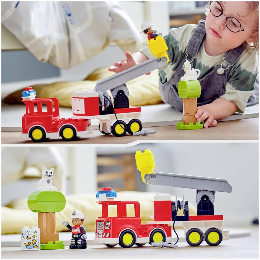 Creator Autopompa Camion Dei Pompieri Con Luci E Sirena - Foto 5