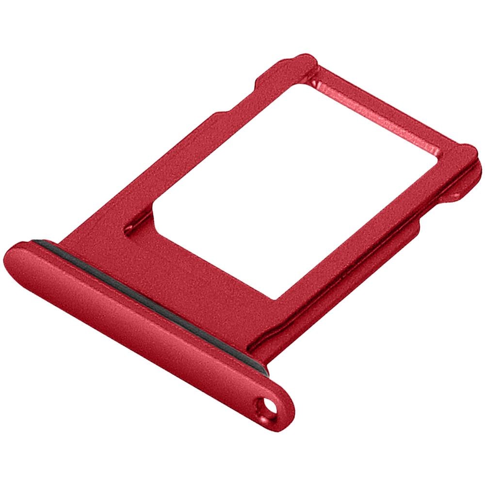Slot Scheda Sim Di Ricambio Compatibile Per Iphone 8, Se 2020 / 2022 Rosso - Foto 2