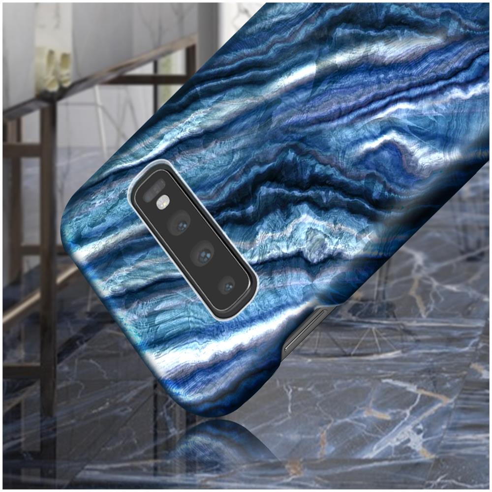Cover Trendy Resistente Samsung Galaxy S10 Indigo Swirl - Foto 5