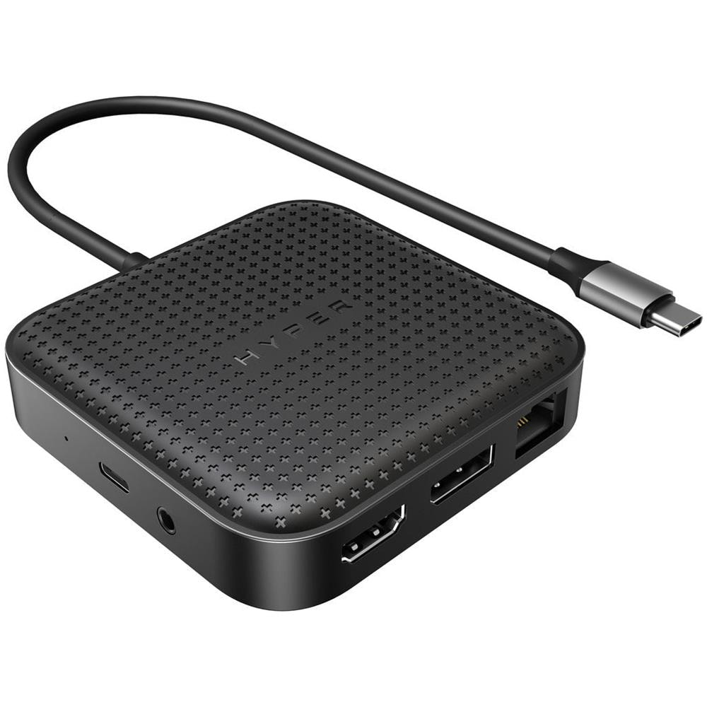 Hyper Hd583-gl Replicatore Di Porte E Docking Station Per Notebook Usb 3.2 Gen 1 (3.1 Gen 1) Type-c Nero - Foto 1