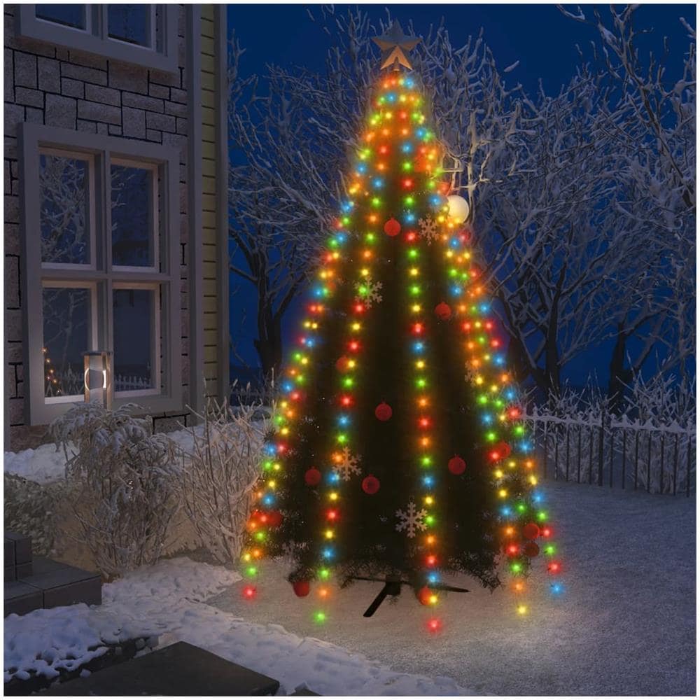 Rete di Luce per Albero di Natale 300 LED Multicolori 300 cm - Foto 1