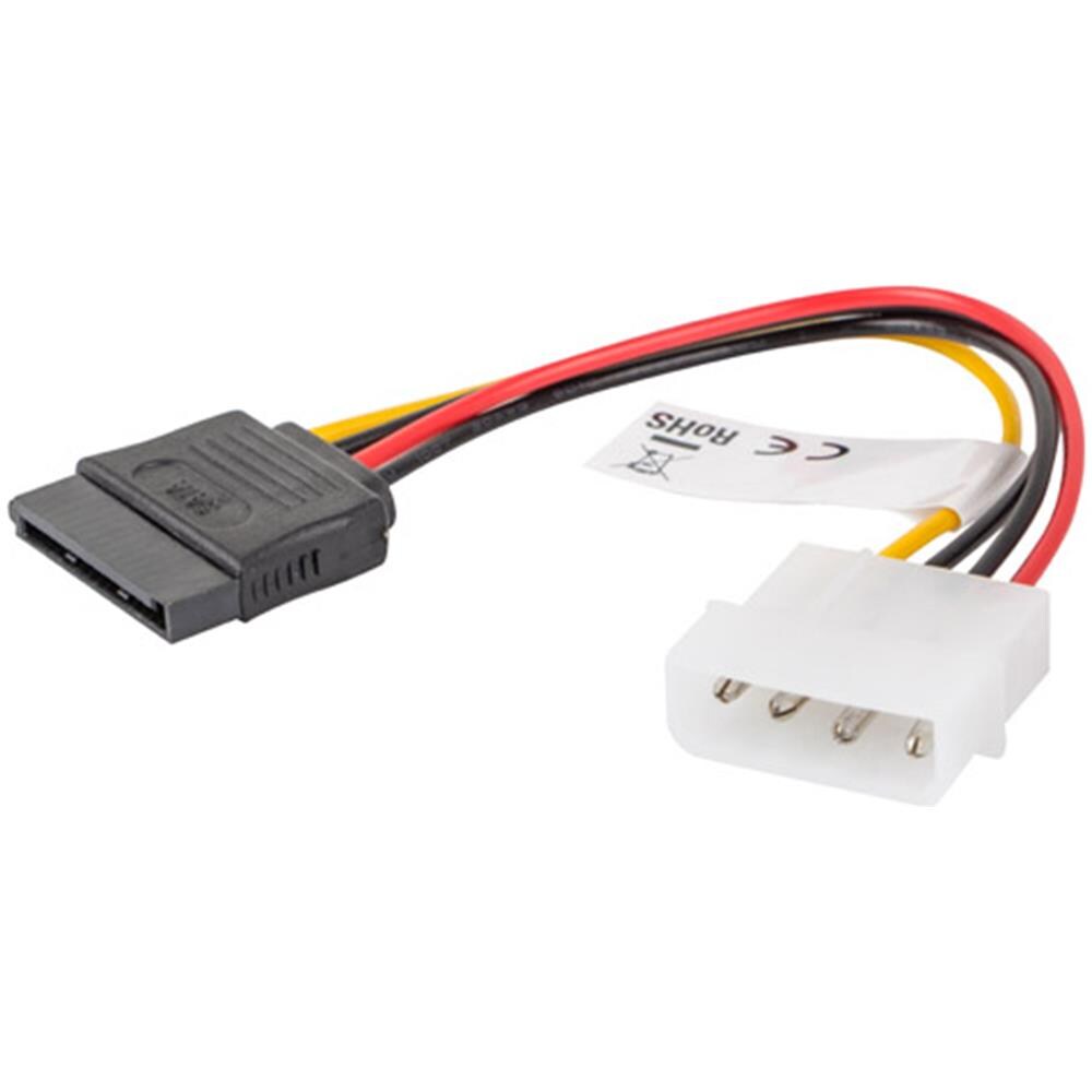 Cavo Di Alimentazione Molex Maschio A Sata Femmina 15 Cm - Foto 1